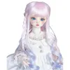 30 cm Doll vervangende pruik 1/6 bjd poppenpruik accessoires mannelijke pop vrouwelijke pop met hoge temperatuur zijden pruik kinderen speelgoedcadeau 240507