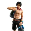 Экшн -фигуры фигура One Piece DX10 -й годовщины огненные кулак эскал D Ace Luffy Brother Toys Japan Anime Collectable Pigturines Pvc Model Toy