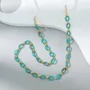 Brillenketten Böhmen bunte Brillenkette Fashion Acryl Reading Sonnenbrille Lanyard für Frauen Nicht-rutschfeste Brille Halter Seil Eimer