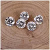 Loose Edelsteine 3.015 mm Moissanitstein 1.0CT 6,5 mm D Farbe Runde Brilliant Cut VVS1 Edelstein -Test positiv mit GRA -Zertifikat dro dhl4k