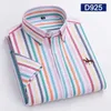 Chemises de robe masculine Chonerie Slet Shirt Cotton Oxford Nouveau Couleur solide Solide Vêtements à rayures Affaires Big Size Shirts décontractés Fashion REGARD