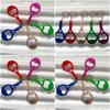 Key Rings 200pcs/Lot Tennis Racket Bottle Opener Tools Chain Outdoor Sport EDC Metal Wine Beer Can Keychain Duurzame sleutelhanger druppel del Dhhez