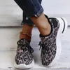 Casual Shoes 2024 Sneakers Women Vulcanized Female Platform Wedges Leopard Ladies for Tenis Feminino