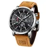 Armbandsur Benyar Watch Men Quartz Mens Watches Chronograph Reloj Hombre Sport Clock Male Hour Relogio Masculino 2024