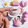 Koelkastmagneten 1 Mini Kitchen Item Cute Girl Series Creative Resin Koelmiddel Magneet Simulatie Food Ice Cream Sticker Decoratie Gift WX