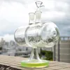 Infinity Waterfall Glass Water Bongs Invertible Gravity Bong 14,5 mm Kvinnlig fog med skål XL-2061