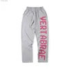 Herenbroek 3D Puff Print Gray Men Women Red Hoge Kwaliteit Terrybroek Jogger Sweatpants H240507