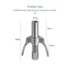 Moderne du coupleur de pistolet de graisse huile double poignée haute pression 10000 psi libération rapide de verrouillage de verrouillage injection de seringue de voiture olie