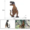 Outros brinquedos 8 estilos de pequenos modelos de dinossauros Modelos de personagens Toys Jurássico Tyrannosaurus rexmosa Pterossaur Figuras de ação infantil colecionável presentel240502