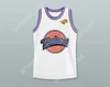 NAY MENS Custom MENS Youth/Kids Wile E. Coyote 13 Tune Squad Basketball Jersey con Space Jam Patch Top Top S-6XL S-6XL