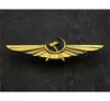 Soviet Union Badge Aeroflot Russian Airlines Brooches USSR Russian Fleet National Aviation Civil Metal Collar Pin 2010098205919