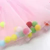 tutu robe danse balles gamines filles jupe tutu pompon en maille douce en dentelle jupes de style baby tutu petsiskirt wild fotting princess d240507