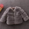 chaqueta para bebés abrigo para niños baby girl faux piet pelaje lj201128 292b