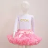 Robe tutu bébé filles moelleuse jupe tutu couleurs solides jupe douce princesse danse pêtiser pettishirt puffy pettiskirts d240507