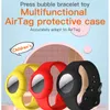 Kids Watchband per Apple Airtag Case per bambini Cuci da polso Airtag Tracker Waterproof Silicone Airtags Case