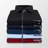 Camisas de vestir para hombres Tfetters Camisa de verano Vestidos para hombres Casco Casco Tallador Cobral Down Button Down Cotton Polter Pocket Design Shamas D240507