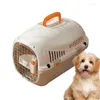 Transporteurs de chats Pet Transport Box porte-chiens porteurs de porteur de chien portable transport de voyage lavable