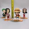 Caja ciega anime One Piece Box Blind Box Box Figura Juguetes Al por mayor Luffy Sanji Nami Usopp Chopper Franky Brook Nico Robin Ornament T240506