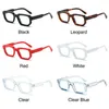 Occhiali da sole Trendy piccoli occhiali quadrati alla moda Vintage Literary Eyexes Frame per donne uomini