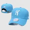 Baseball Cap Woman Designer Hats for Men Classic NY Sport Ball Caps Fashion Múltiples Colores Mujeres Sport Popular Sport Sport Women Mujeres Ga0145 B4