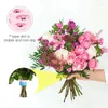Vazen Spiraalvormige stengelhouder Siliconenbloem voor Ikebana -arrangementen DIY Bouquet Arrangement Bloemen