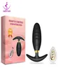 Yutong Do noszenia silikonowa wibrator Anal Butt Plug z bezprzewodowym zdalnym sterowaniem anal anal prostaty masażer natury zabawki dla kobiet adu8708995