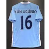 Haaland Kun Aguero 93 94 Retro Soccer Jerseys 1981 82 89 91 96 97 98 99 07 2008 11 12 13 15 16 MANS CITYS WEMLEY CLOUGH TEVEZ DZEKO KOMPANO Classic Vintage Vintage Football Shirt