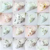 Bibs Burp Cloths 8 Layers Baby Newborn Ins Print Infant Triangle Scedf Toddlers Masslin Cotton Bandana 30 Colors C4834 Drop Deliver