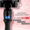 Curling Irons 3 wiadra zwinięte żelazne pręty elektryczne profesjonalne ceramiczne klip do włosów Scroll LCD BAR Modne narzędzie do stylizacji Q2405061