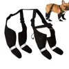 Dog Apparel Boots Boot Leggings Waterproof Non Slip Pets Paws Protector With Wide Opening Pet Rain Booties Feet Supplies