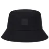 Chapeaux à bord large chapeau seau de seau à la mode hip-hop chapeau de seau d'été pêcheur extérieur chapeau femme chapeau de soleil coton bassin de voyage J240506