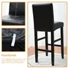 Krzesło obejmują elastyczną osłonę białego rękawu Wodoodporne odporność na jadalnię