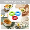 TABES DE TABELA 6PCS ONL SLIP SILICONE DABELAS DACASSTAS Multifuncionais de copo Placemat Portadores de panela de cozinha para pratos Copos