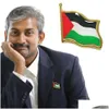 Party Favor 50pcs Palestine drapeau broche broche country national emblème badge épingles badges métalcales décorations baisse de livraison à la maison dhukh