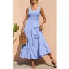 Bohemian Beach Długie ubiórki w rękawie elegancka sukienka żeńska solidna impreza kolorowa duża huśtawka maxi 240416