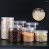 Storage Bottles 10 Pcs Sealed Candy Jar Tea Transparent Cookie Containers With Lids
