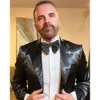 2 광택있는 새틴 턱시도 피스 피크 웨딩 라펠 싱글 가슴 포켓 킷 커스터마이징 코트 바지 패션 정식 무도회 파티 OCNS 맞춤형 절묘한