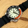 Wristwatches Tandorio SKX Mod Dive Automatic Watch Men Full Luminous S NH36 Movt Sapphire Glass 3.8 Crown Rejor 20bar Swim Clock 41mm