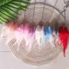 Upgrade accessoire meisjes geschenk veer spiegel hangende hanger thuis decor gelukkige ornament accessoires autodecoratie