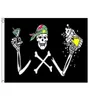 ビール旗のある海賊カスタム3x5ftフラグ印刷吊り広告国立屋外屋内使用量ドロップ1188174