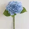 Flores decorativas Simulação hidratante Bolas de hortênsia com um toque de 176 peças Decoração de casamento de flores azul grande Livin