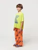 BC 24SS Kids Tees For Boys Girls Mignon Imprimer des manches courtes t-shirts bébé enfant coton tops vêtements de vêtements de vêtements 240416