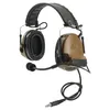 Casque coamtac détachable COAMTAC RÉDUCTION DE NUTS ACTIVE Protection auditive Comtac II Casque Airsoft pour les écouteurs de chasse 240507