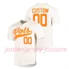 2024 NCAA Tennessee Vrijwilligers College Baseball Jerseys Custom Stitched 1 Drew Gilbert 2 Maui Ahuna 18 Causey 33 Russell 25 Zach Linginfelter 27 Garrett Stallings