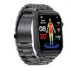 E530 EKG Smart Watch Bluetooth Call Health Monitor Männer Frauen Fitness Armband Digitale Uhr mit 1,91 'vollem Touchscreen Herzfrequenz Blutdruck Sauerstoffzuckermaß