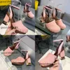 Horsehair Pink Sandals для женских дизайнерских туфель