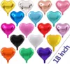 A Love Heart Shape 18 pouces en aluminium Ballon ANNIVERSAIRE MARIAGE NOUVELLE AN DÉCORMATION DES BOULONS AIR DH03581106727
