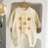 Rompers Neugeborene Baby Onesies Luxusdesigner Neugeborene Sets Overalls Marke Girls Jungen Kleidung Strampler Overall Jumpsuit Kids Bodysuit f otubt