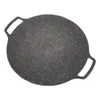 Plaza de barbacoa de barbacoa coreana Pan de frio circular sin palos para la estufa al aire libre para al aire libre 240506