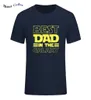 Nuovo papà nella maglietta Galaxy Day Funny Fathers Day Present Regali di compleanno per uomo Mustiera Summer Cotton Thirt 2103291976371